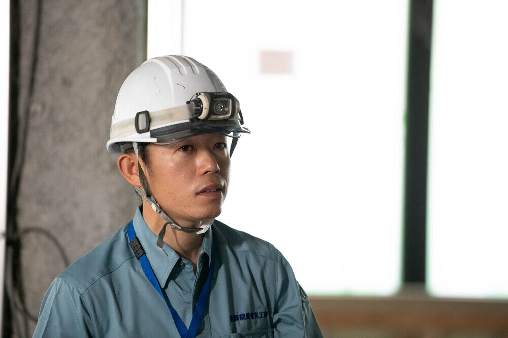 事業の未来や従業員への想いなどを案内